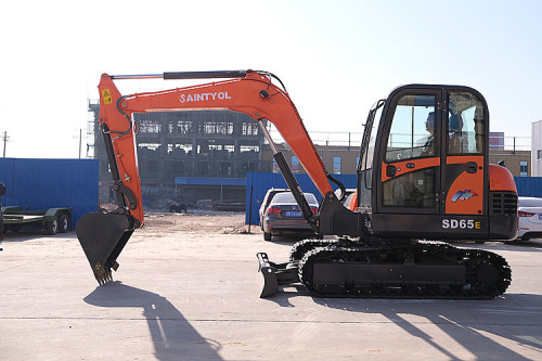 6 ton SD65E Tailess Crawler Excavator