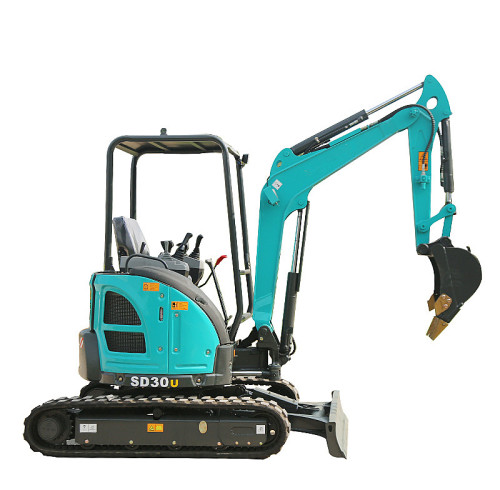 3 ton SD30U Tailess Mini Crawler Excavator