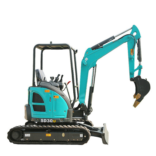 3 ton SD30U Tailess Mini Crawler Excavator