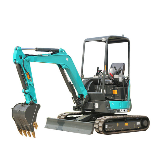 3 ton SD30U Tailess Mini Crawler Excavator