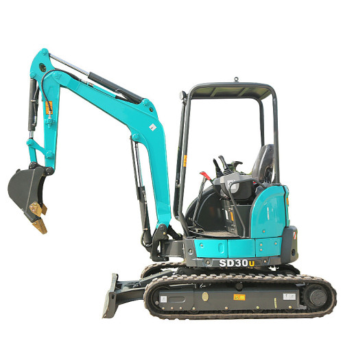 3 ton SD30U Tailess Mini Crawler Excavator