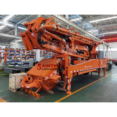 Upper Part Supersture38m 5RZ Truck Mounted Concrete Boom Pump Without Truck Chassis