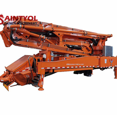 Upper Part Supersture38m 5RZ Truck Mounted Concrete Boom Pump Without Truck Chassis