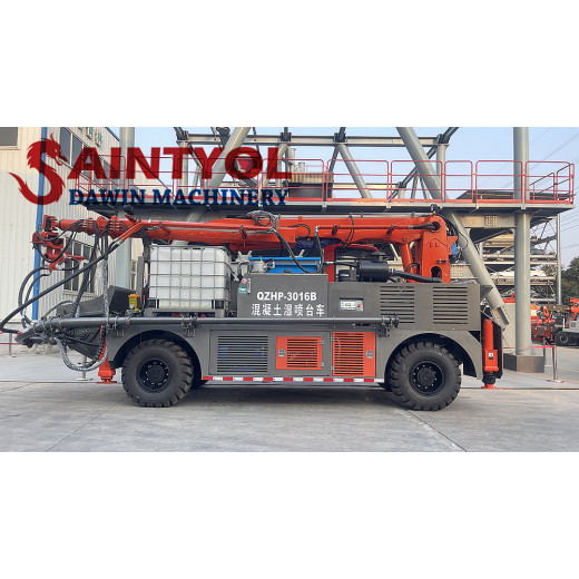 Tunnel concrete wet spraying machine has become the mainstream equipment for tunnel wet spraying operation