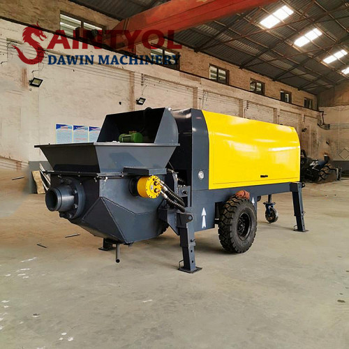 20m3/hr Trailer Concrete Pump With Diesel or Electric Power