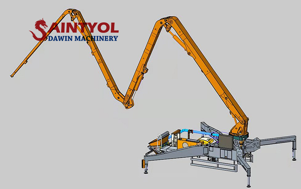 Safe use of concrete placing boom machine (1)