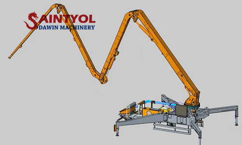 Safe use of concrete placing boom machine (1)