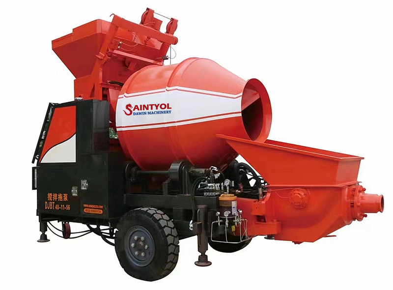 Saintyol DAWIN Machinery shares four maintenance skills for concrete mixing pumps