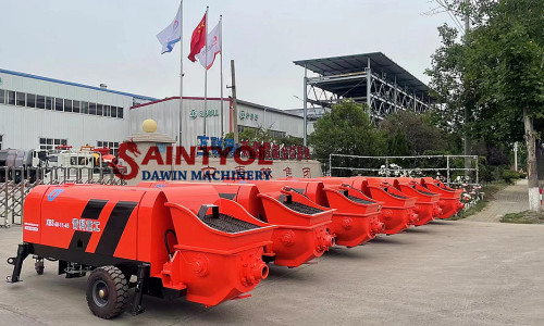 Saintyol DAWIN shares about the hydraulic system of fine stone concrete pump