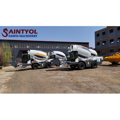5.0m³ Automatic Self-loading Concrete Mixer Truck