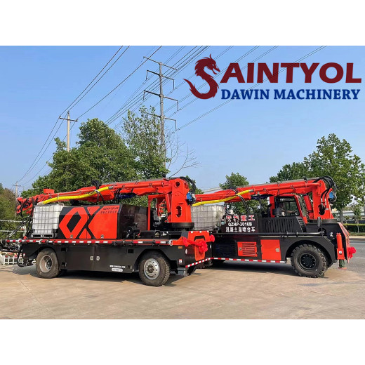 Technical characteristics of concrete wet spray trolley