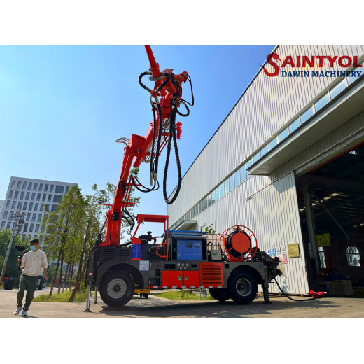 Sharing of winter maintenance tips for wet concrete spraying trolleys shotcrete truck