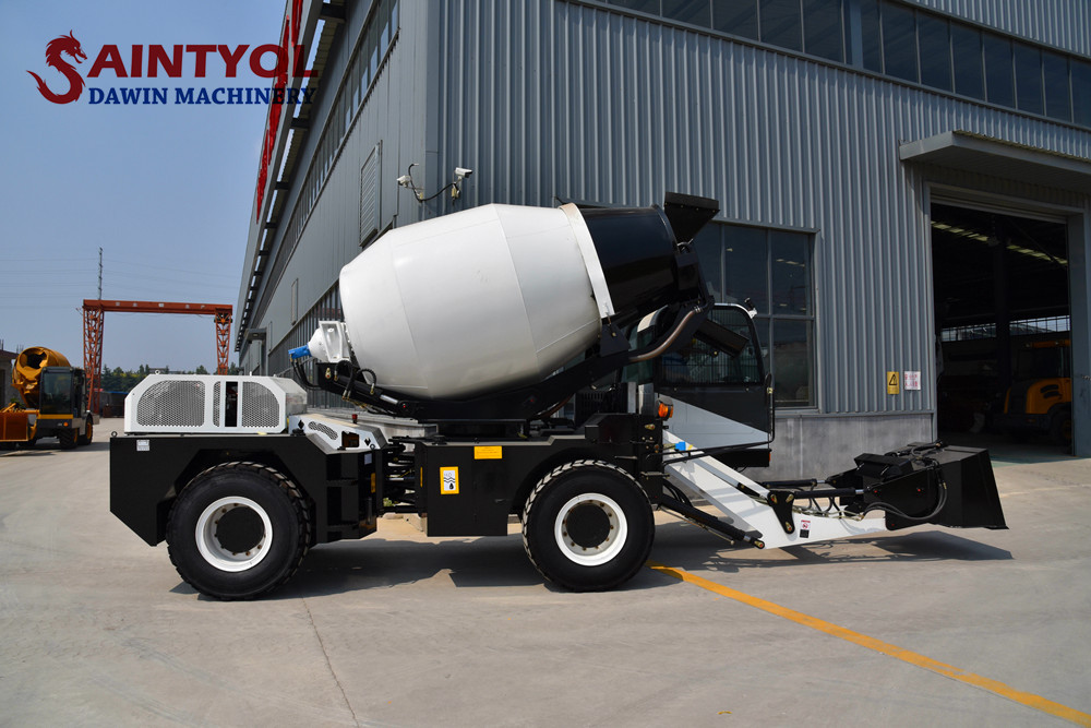 Self Loading Concrete Mixer Truck,wheel loader,dibo machinery