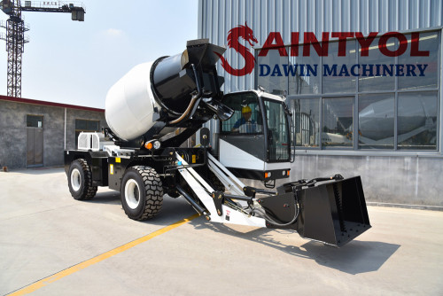 2.0m³ Automatic Self-loading Concrete Mixer Truck