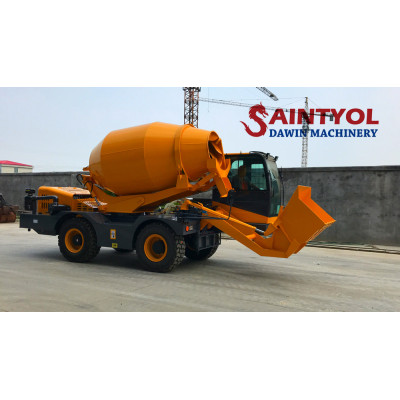 4.2m³ Automatic Self-loading Concrete Mixer Truck