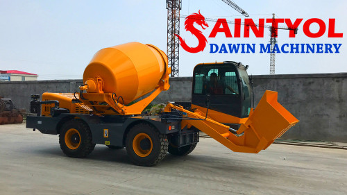 3.5m³ Automatic Self-loading Concrete Mixer Truck