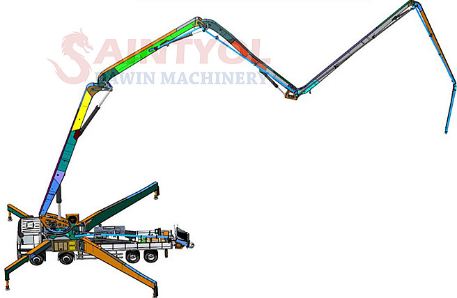 62M 6RZ BOOM CONCRETE PUMP TRUCK (ISUZU 8*4 Chassis)