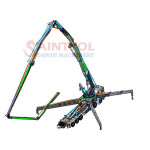 70m 6RZR Concrete Boom Pump Truck With Customized Chassis