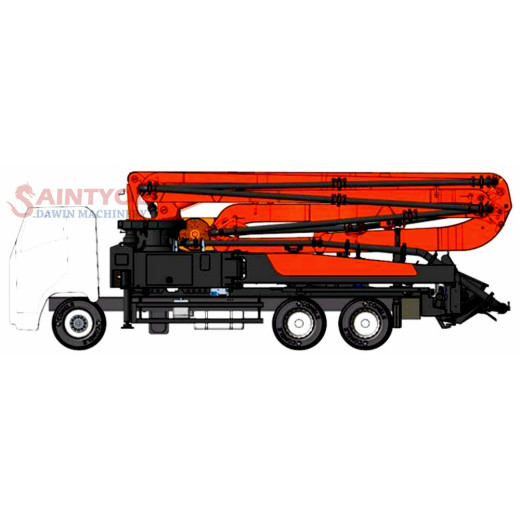 How to solve the pumping distance of the pump truck