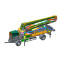 21m Diesel Engine Mounted Indoor Mobile Placing Boom Pump With Self-Made Chassis