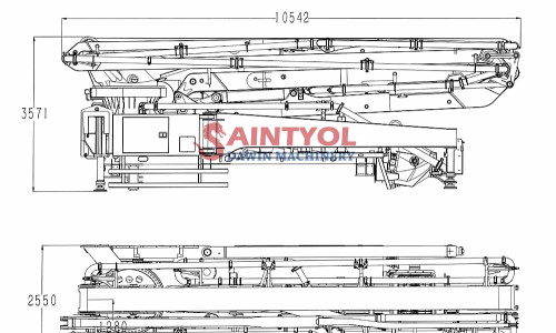 Pay attention to the pressure when the pump truck is in use