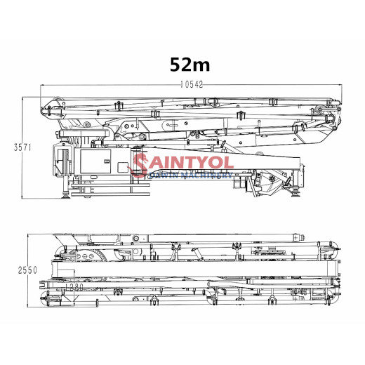 Pay attention to the pressure when the pump truck is in use