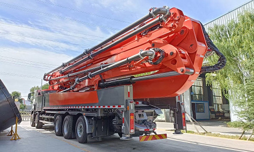 The working principle of the pump truck when pumping concrete