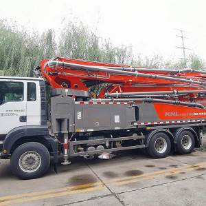 52m 6RZ Concrete Boom Pump Truck With Customized Chassis
