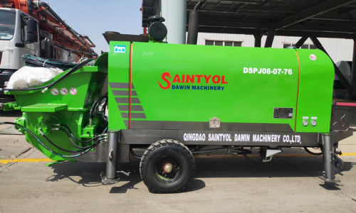 Saintyol DAWIN shotcrete machine concrete spraying machine features sharing