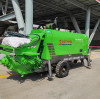Saintyol DAWN 8m3/hr 76KW diesel engine wet concrete spray machine shipped to Indonesia