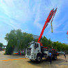 When discharging oil on a small pump truck, the boom should pay attention to the following two points: