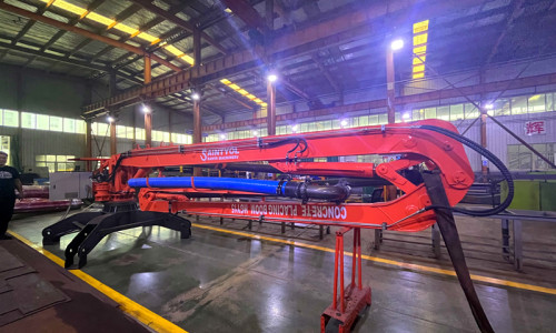 Saintyol DAWIN 15m Mobile Spider Concrete Placing Boom Shipped to Europe