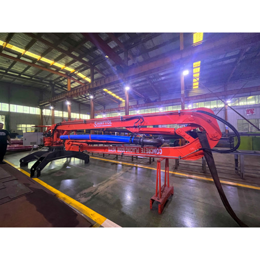 Saintyol DAWIN 15m Mobile Spider Concrete Placing Boom Shipped to Europe