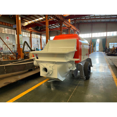 50m3/hr Trailer Concrete Pump With Diesel or Electric Power