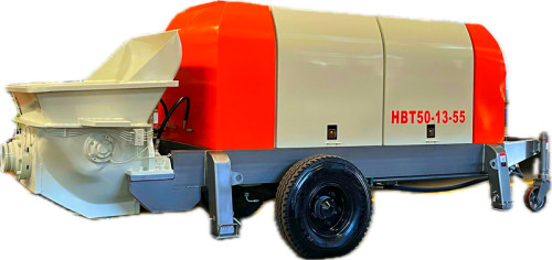 40m3/hr Trailer Concrete Pump With Diesel or Electric Power