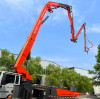 Concrete Pump trucks are used to transport concrete, and any other use is dangerous.