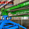 The latest hot product, the 32-meter floor jacking up hydraulic concrete placing boom