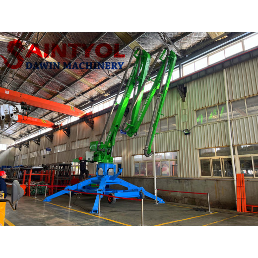 General maintenance methods for hydraulic concrete placing boom out of running