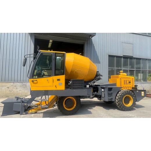 2.5m3 Mobile Self-loading Concrete Mixer Shipped to South America