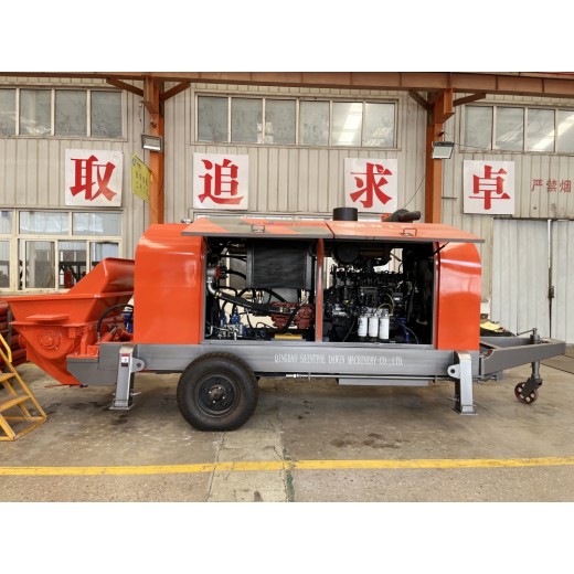 Do you know the components of a diesel concrete fine stone pump?