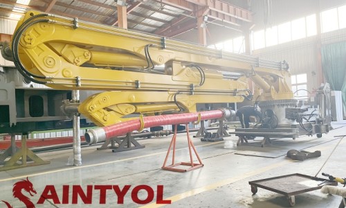 High-altitude work, choose the right concrete placing boom machine