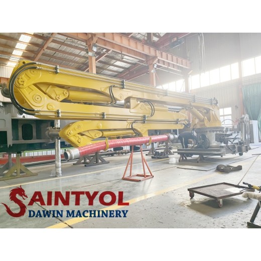 High-altitude work, choose the right concrete placing boom machine