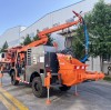 Saintyol DAWIN robotic wet concrete shotcrete machine trolley unlocks a new paradigm of high-efficiency engineering concrete spraying