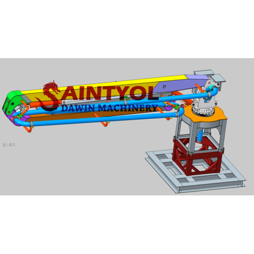 Common faults and treatment methods of concrete placing booms