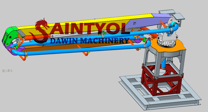 Common faults and treatment methods of concrete placing booms