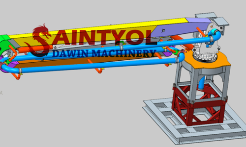 Common faults and treatment methods of concrete placing booms
