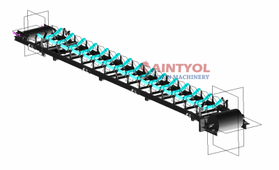 Customized Size Belt Conveyor Strap Machine