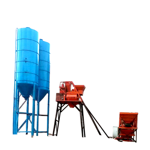 Mini simple mobile 25m3/hr concrete batching plant