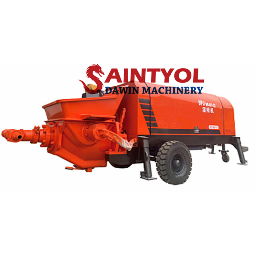 Saintyol DAWIN Machinery shares SPJ08 wet concrete spraying machine