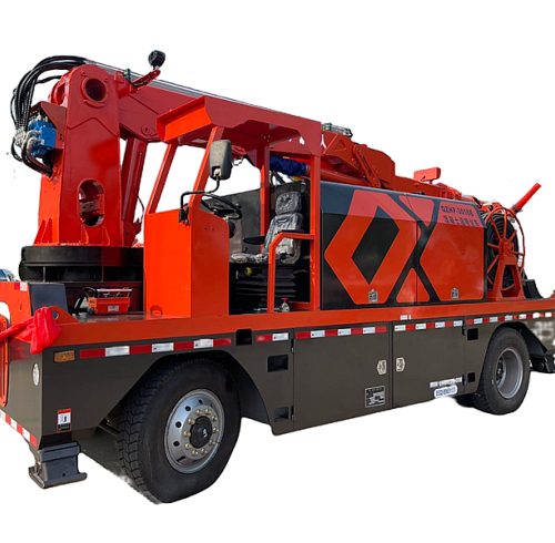 30m3/hr Truck Mounted Wet Concrete Robot Spraying Machine, Shotcrete Machine